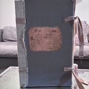 Restoration hardware tome large French book
